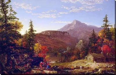 Картина Возвращение охотника