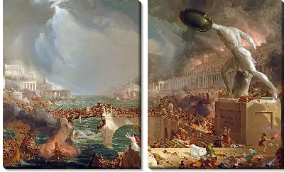 Картина Курс на разрушение империи