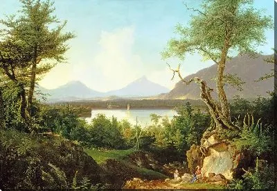 Картина Озеро Виннипесоки