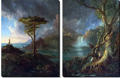 Картина Дикая сцена