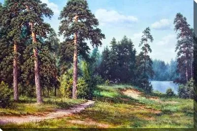 Картина Тропинка в лесу (The path in the woods) №2