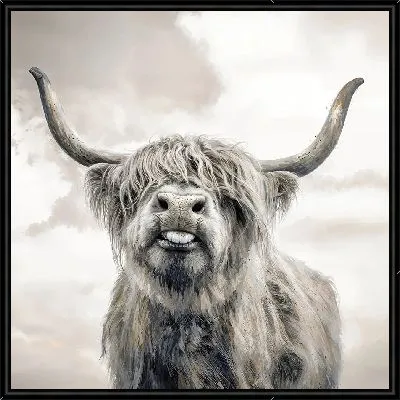 Картина Зубастый бык