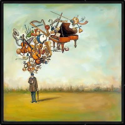 Картина Музыка в голове