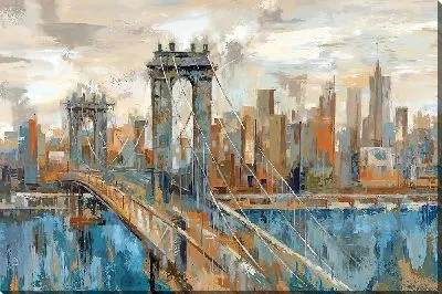 Бруклинский мост в стиле арт