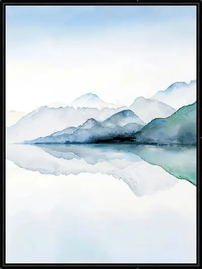 Картина Туманные горы №7