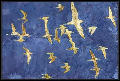 Картина Абстракция птиц