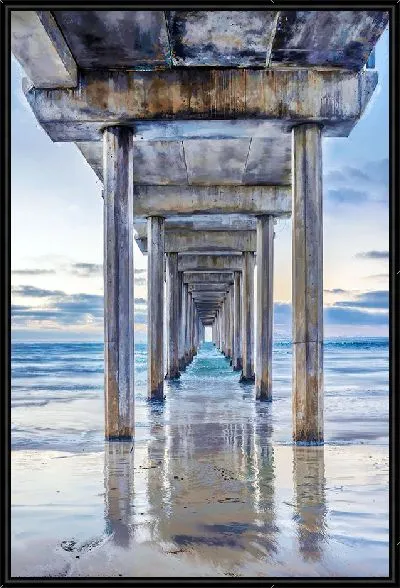 Картина Под причалом