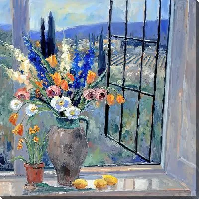 Картина маслом Свежесть букета