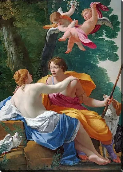 Картина Венера и Адонис (главный вид)