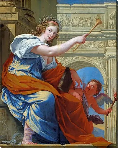 Картина Муза Клио