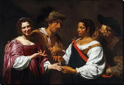 Картина Гадалка