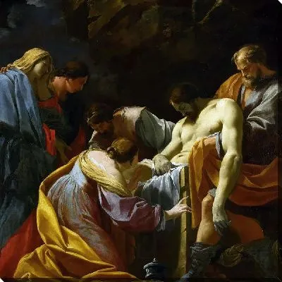 Картина Погребение