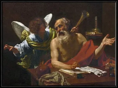 Святой Иероним и ангел