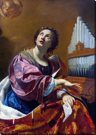 Картина Святая Сесилия