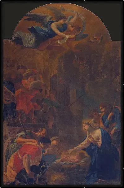 Картина Поклонение пастухов (Adoration des bergers)
