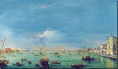 Картина Вид на канал Джудекка и Заттере