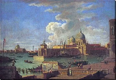 Картина Венеция, вид на Санта-Мария-делла-Салюте