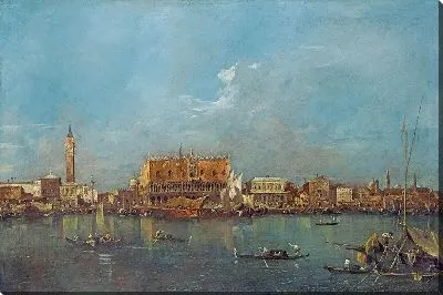 Картина Венеция из бассейна Сан-Марко
