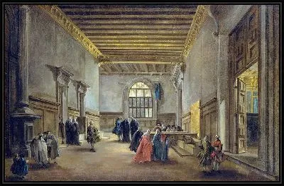 Картина Прихожая Зала дель Маджор Консильо