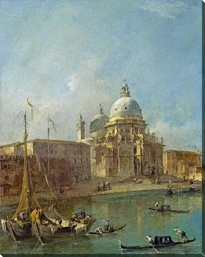 Картина Санта-Мария-делла-Салюте, Венеция.