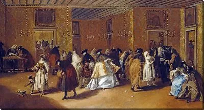 Картина Ридотто Палаццо Дандоло в Сан-Мойзе