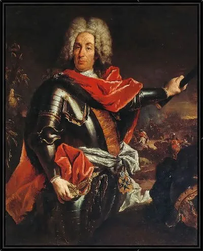 Картина Портрет маршала Матиаса фоншуленбурга