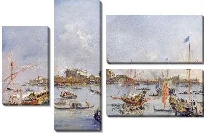 Картина Le Doge sur le Bucentaure (Дож над Буцентавром), около 1775-1780 гг.