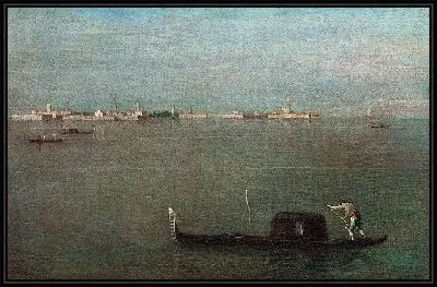 Гондолы на лагуне (Серая лагуна)