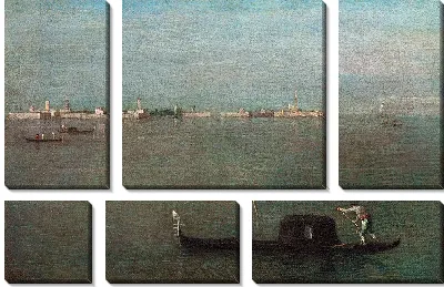 Гондолы на лагуне (Серая лагуна)