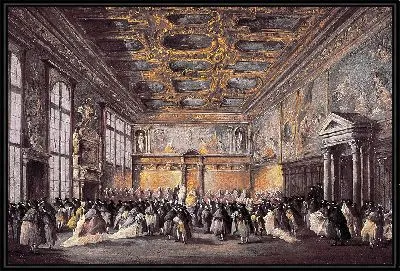 Картина Торжественное мероприятие во Дворце дожей