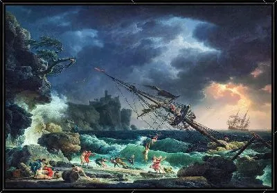Картина Кораблекрушение