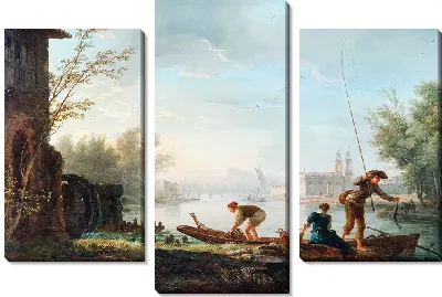 Картина Четыре времени суток Утро