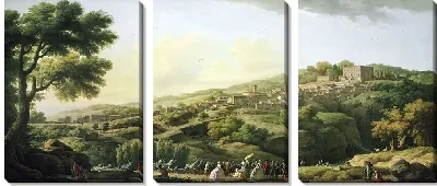 Картина Вилла в Капрароле