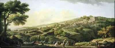 Картина Вилла в Капрароле