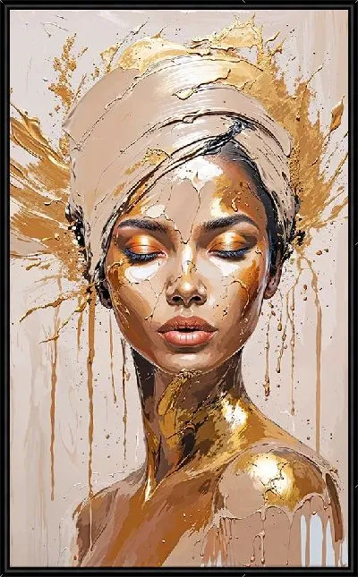 Картина Стильная арт девушка №35