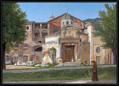 Часть Виа Сакра, Рим (Церковь Святых Косьмы и Дамиана)