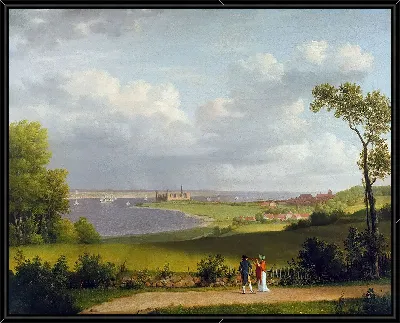 Вид на север замка Кронборг