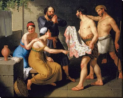 Братья Иосифа приносят его одежду Иакову