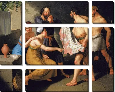 Братья Иосифа приносят его одежду Иакову