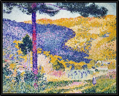 Долина с пихтой (Тень на горе)