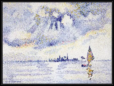 Закат в лагуне, Венеция