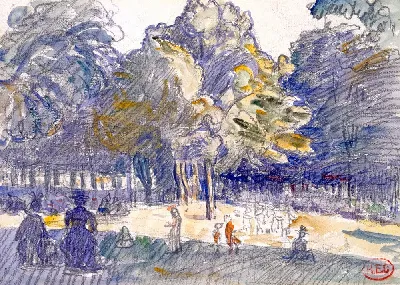 Картина Этюд для «Le Ranelagh»