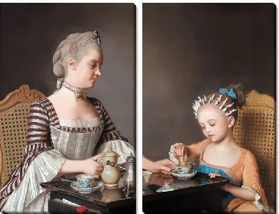 Завтрак семьи Лавернь