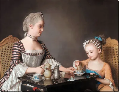 Завтрак семьи Лавернь