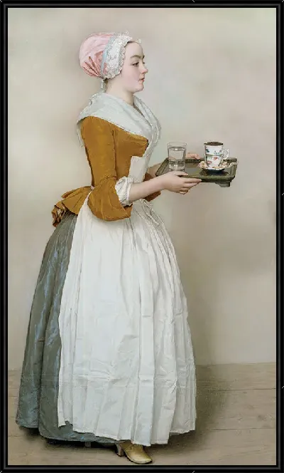 Картина Шоколадница (Шоколадная девочка)