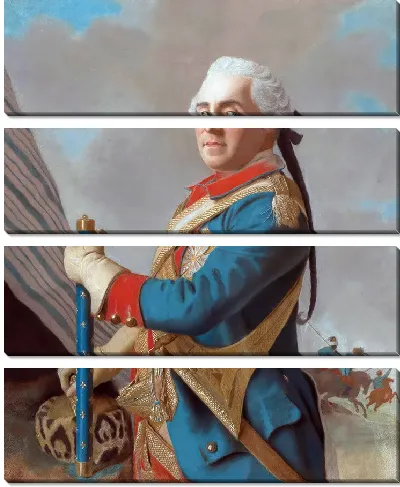 Картина Портрет Морица, графа Саксонского