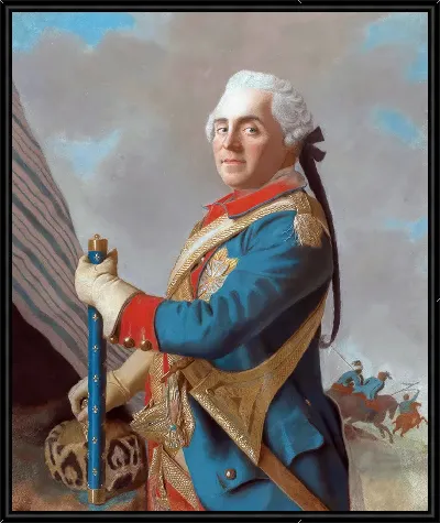 Картина Портрет Морица, графа Саксонского