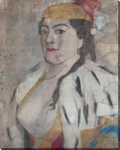 Картина Портрет неизвестной женщины из Стамбула.