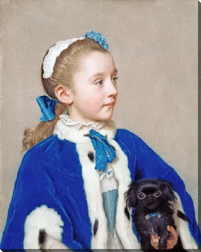 Картина Портрет Марии Фредерики ван Рид-Атлон в возрасте семи лет