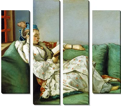 Картина Портрет Марии Аделаиды Французской в ​​одежде турецкого стиля